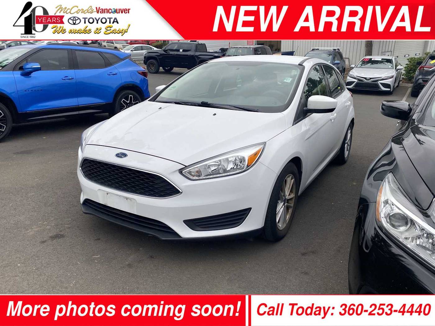 2018 Ford Focus SE — Hatchback — 40,170 mi — Vancouver, WA
