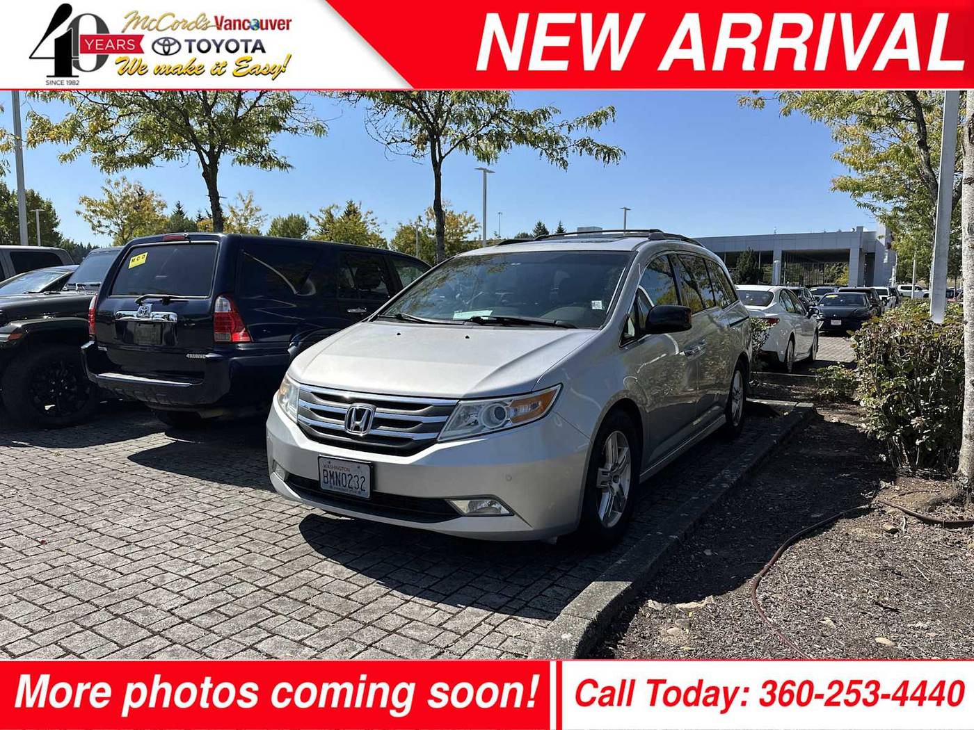 2012 Honda Odyssey Touring Elite — Minivan — 137,961 mi — Vancouver, WA