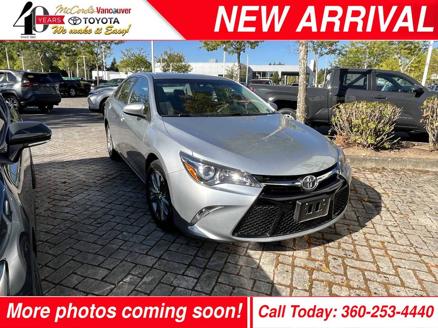 2016 Toyota Camry SE — Sedan — 30,177 mi — Vancouver, WA