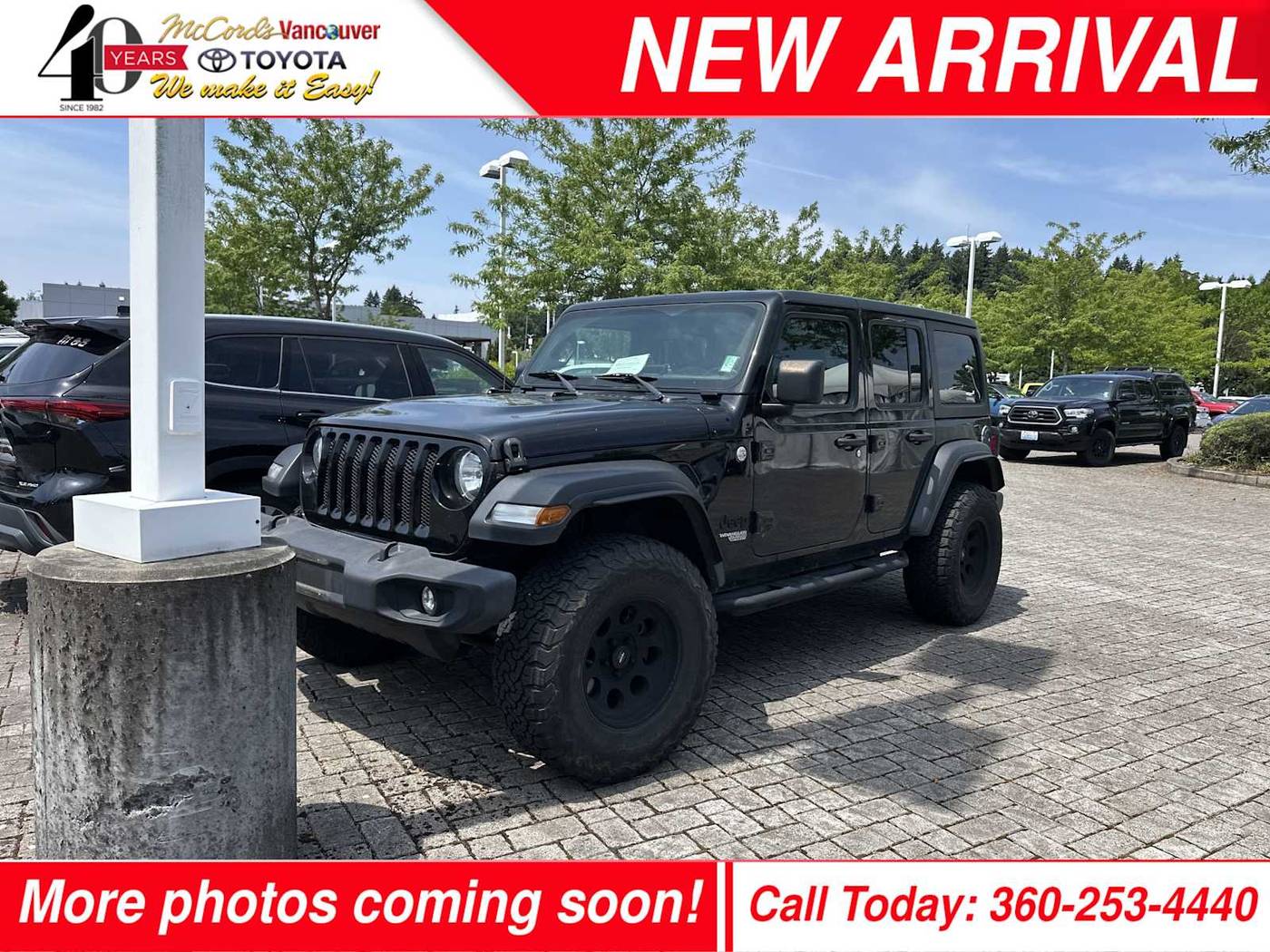 2021 Jeep Wrangler Sport S — SUV — 34,069 mi — Vancouver, WA