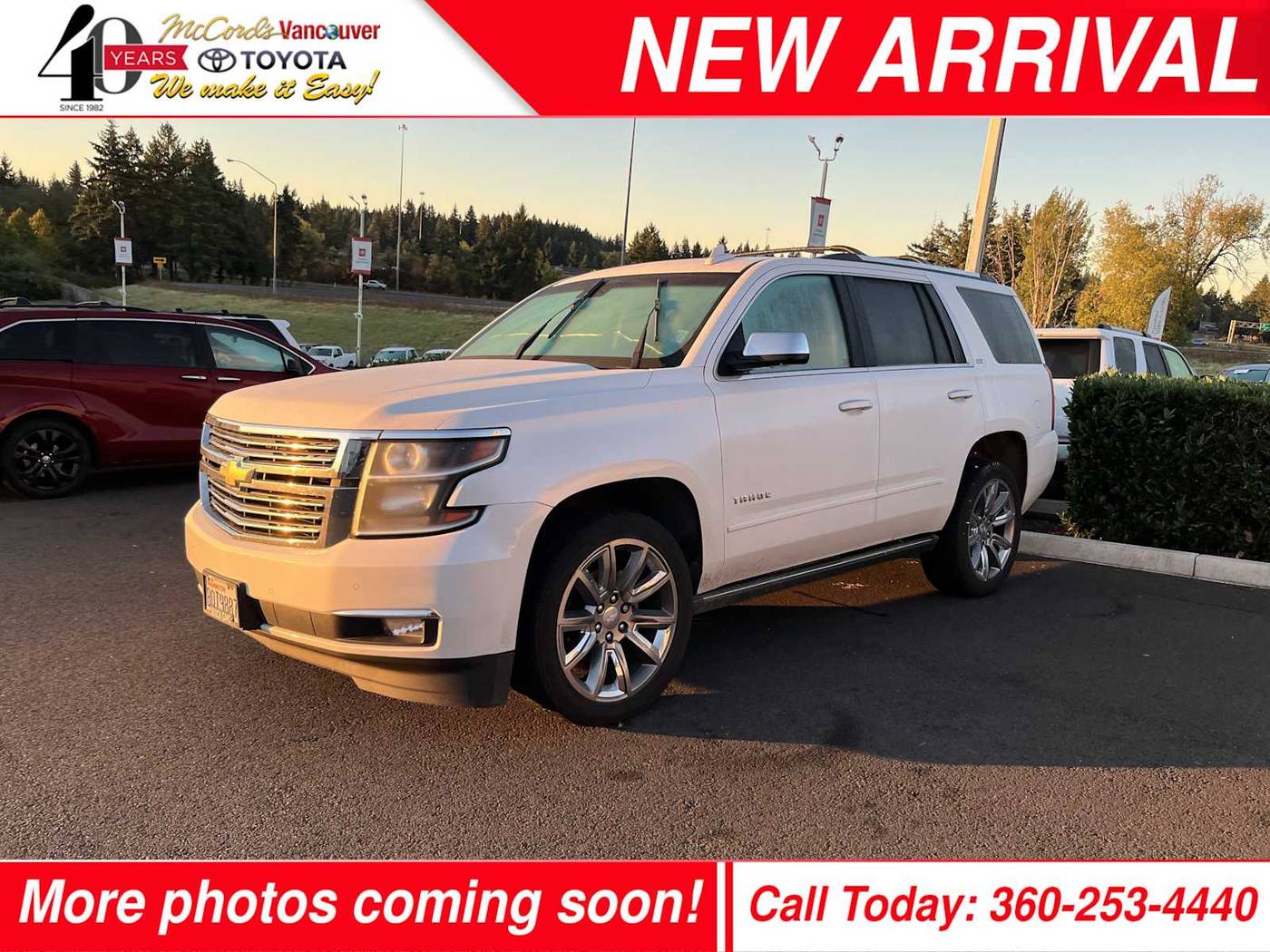 2016 Chevrolet Tahoe LTZ — SUV — 130,084 mi — Vancouver, WA
