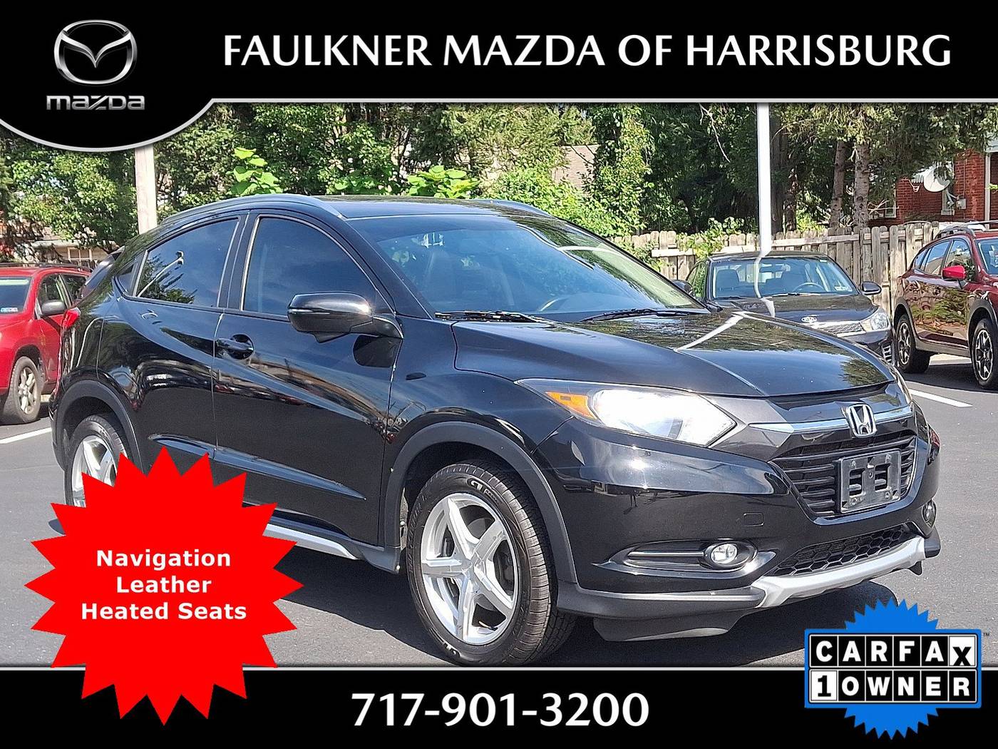 2016 Honda HR-V EX-L — SUV — 123,001 mi — Harrisburg, PA