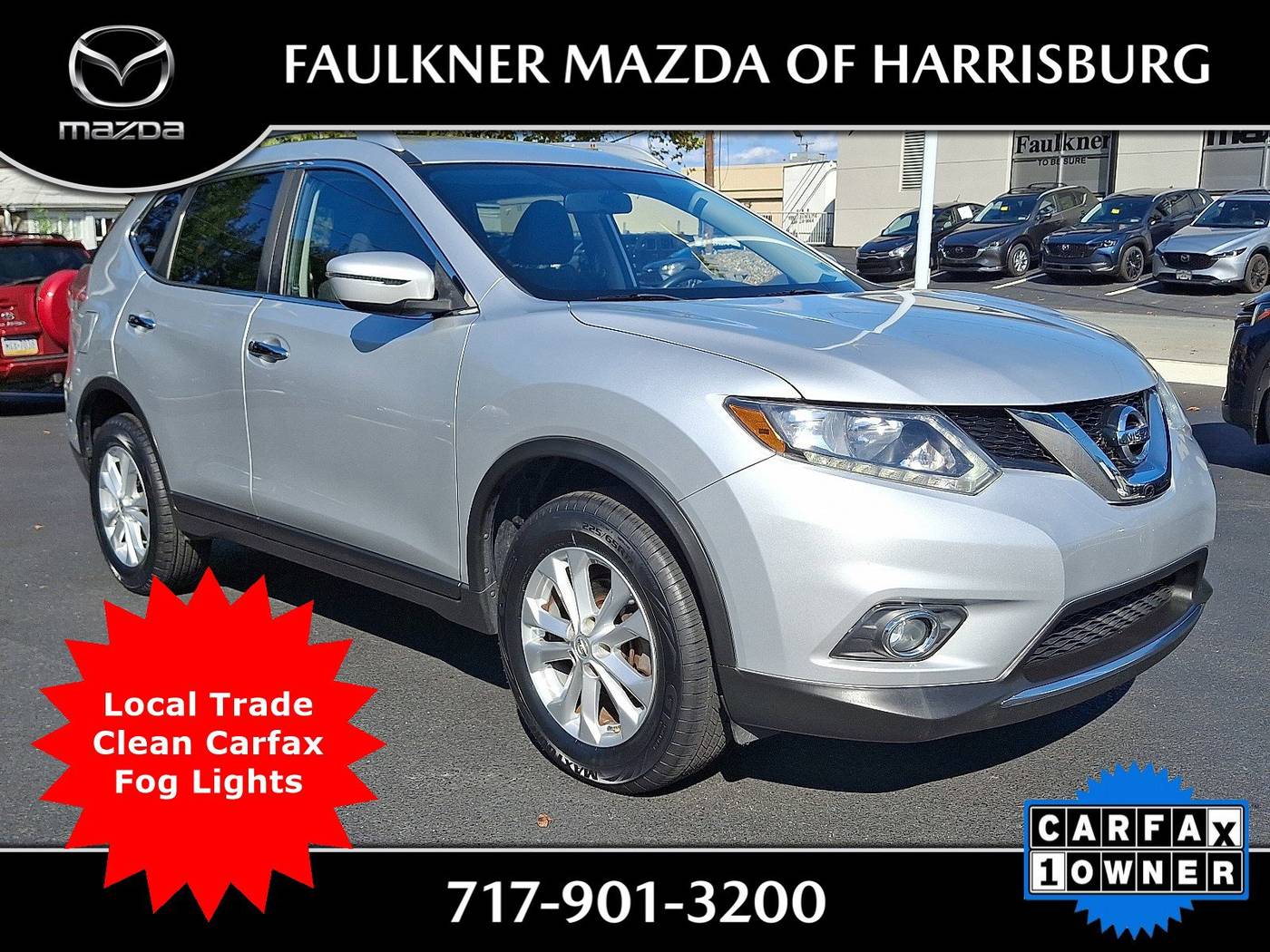 2016 Nissan Rogue SV — SUV — 100,819 mi — Harrisburg, PA