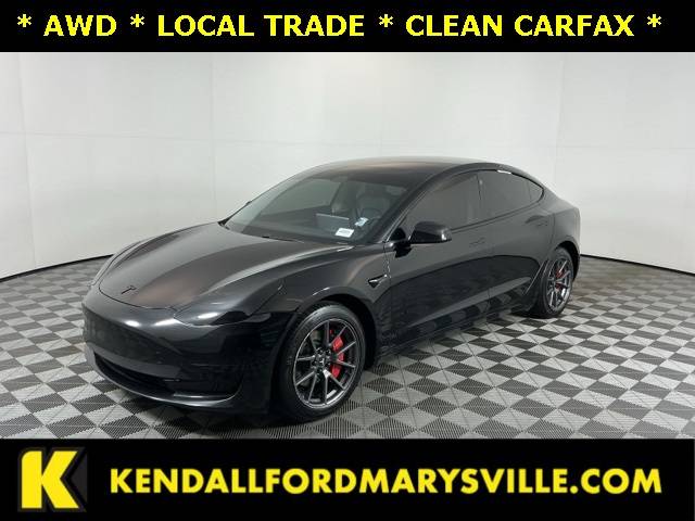 2021 Tesla Model 3 Long Range — Sedan — 56,026 mi — Marysville, WA