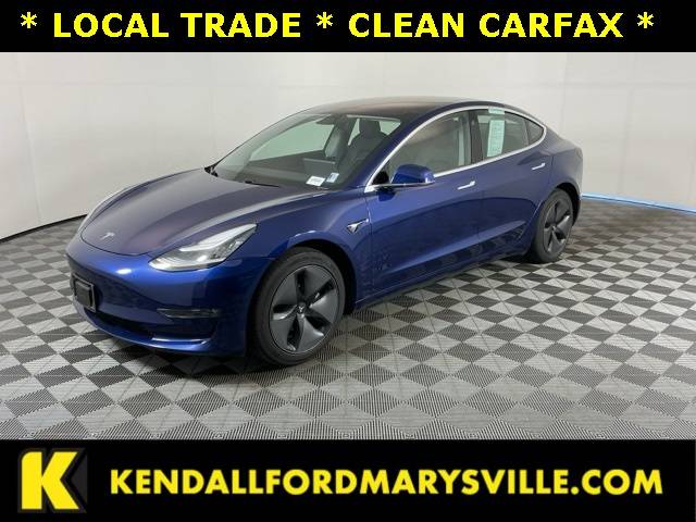 2019 Tesla Model 3 Mid Range — Sedan — 38,518 mi — Marysville, WA