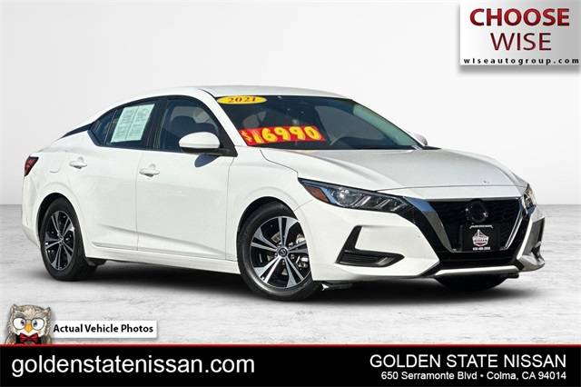 2021 Nissan Sentra SV — Sedan — 66,737 mi — Colma, CA