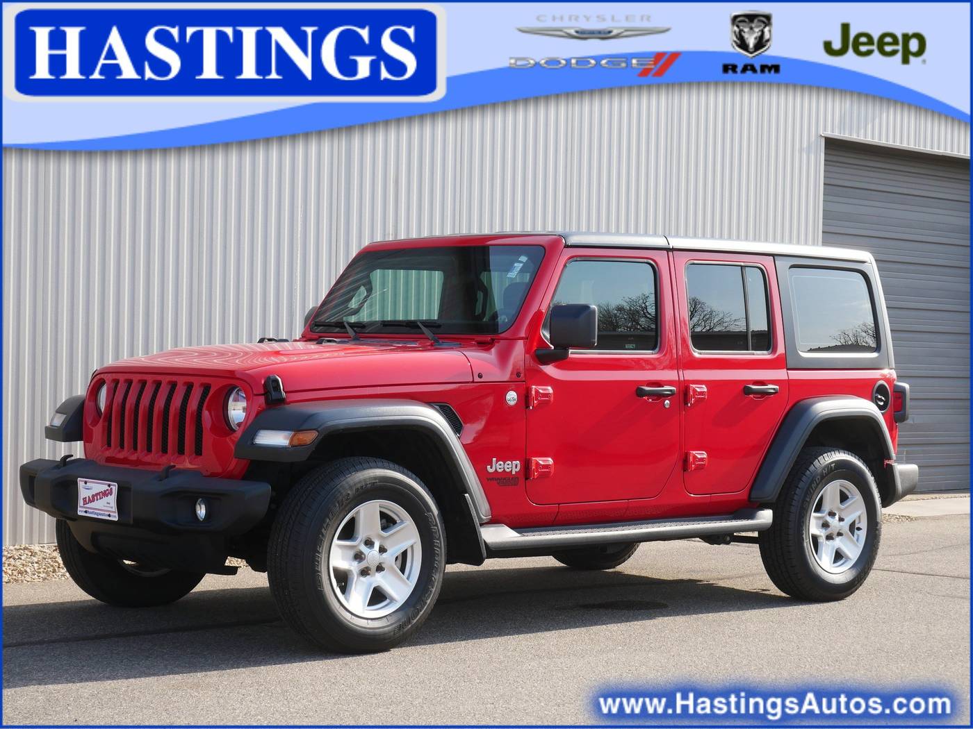 2020 Jeep Wrangler Sport — SUV — 118,055 mi — Hastings, MN