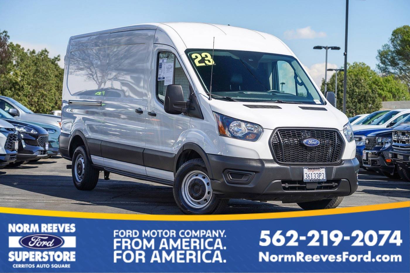 2023 Ford Transit Cargo Van T-250 — Cargo Van — 36,181 mi — Cerritos, CA