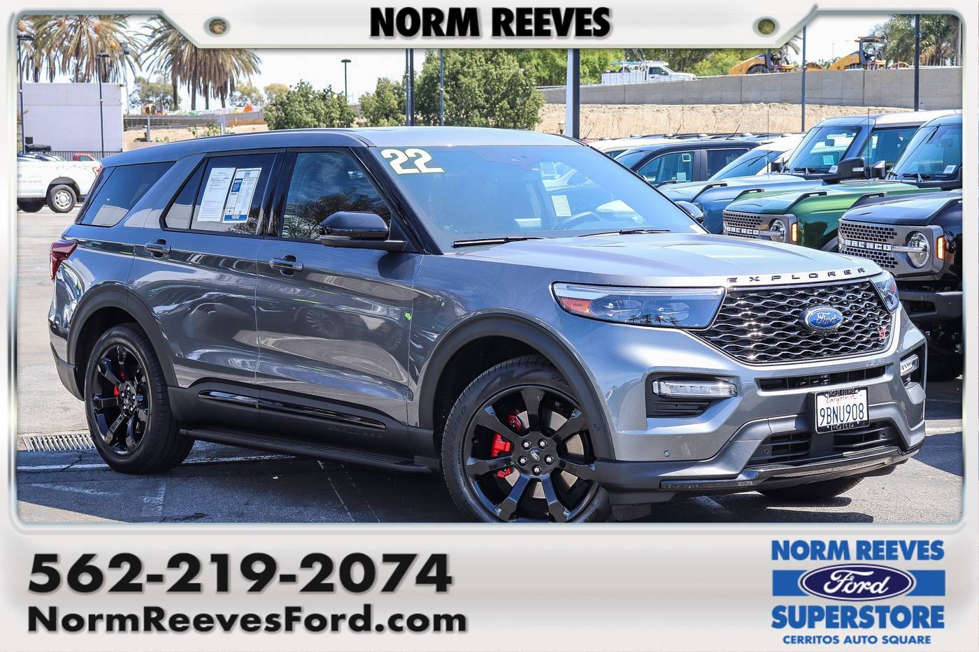 2022 Ford Explorer ST — SUV — 13,117 mi — Cerritos, CA