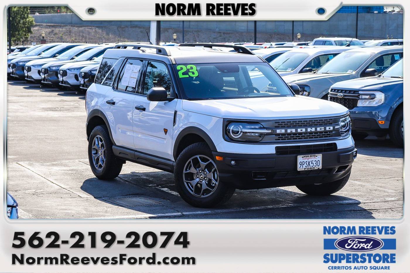 2023 Ford Bronco Sport Badlands — SUV — 13,046 mi — Cerritos, CA