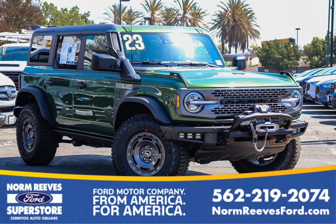 2023 Ford Bronco Everglades — SUV — 22,567 mi — Cerritos, CA