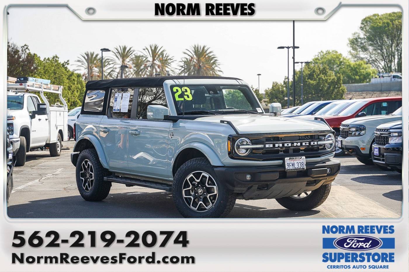2023 Ford Bronco Outer Banks — SUV — 58,545 mi — Cerritos, CA