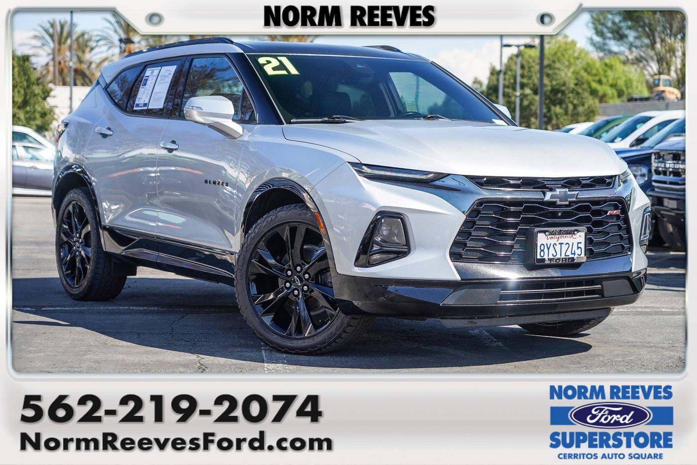 2021 Chevrolet Blazer RS — SUV — 53,515 mi — Cerritos, CA