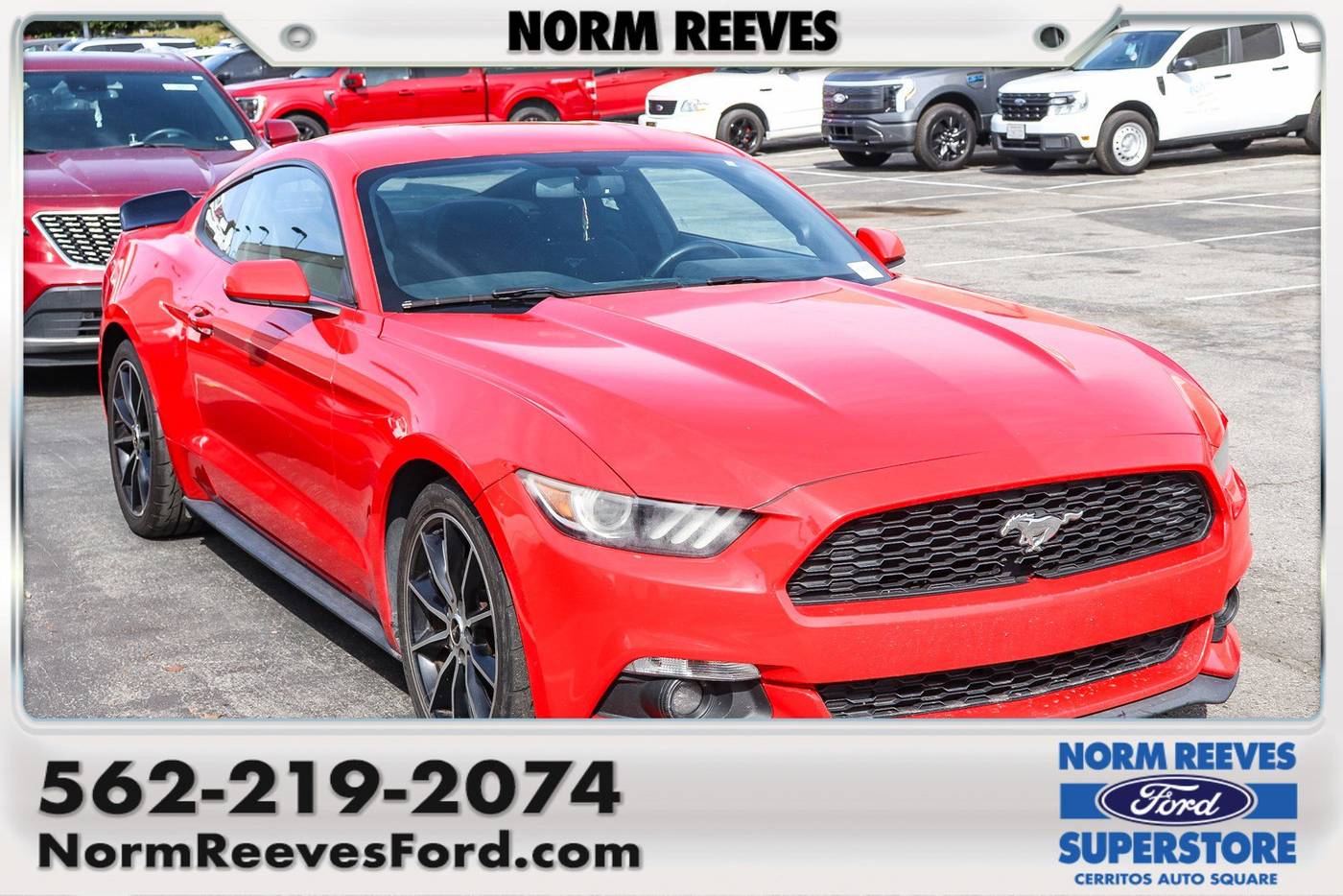 2016 Ford Mustang EcoBoost — Coupe — 125,660 mi — Cerritos, CA