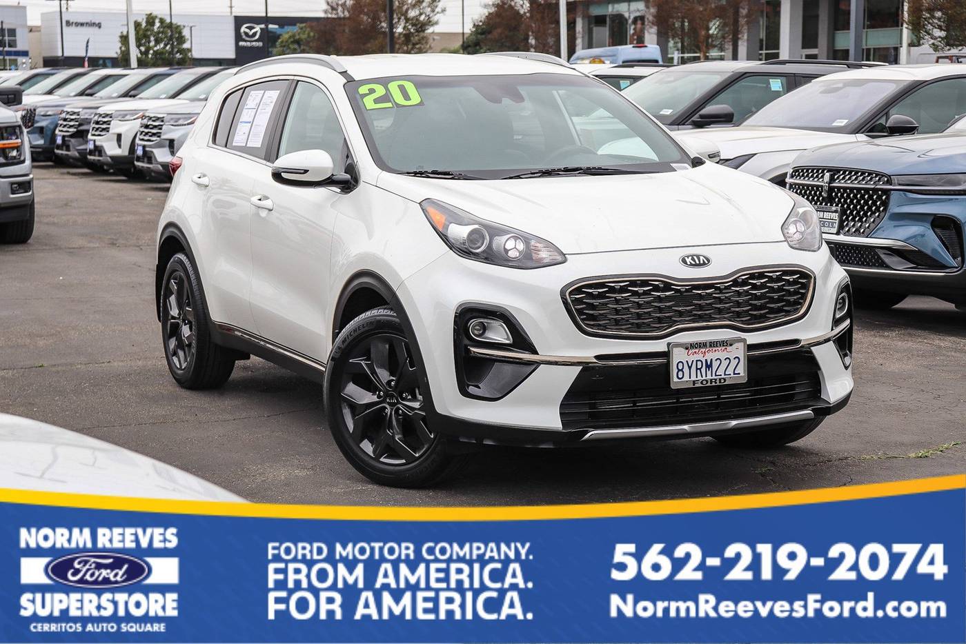 2020 Kia Sportage S — SUV — 18,834 mi — Cerritos, CA