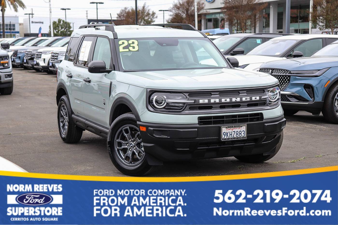 2023 Ford Bronco Sport Big Bend — SUV — 3,157 mi — Cerritos, CA