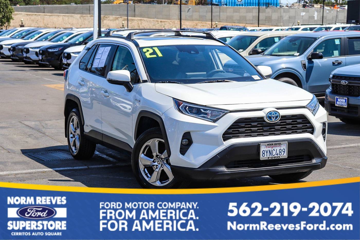 2021 Toyota RAV4 Hybrid XLE Premium — SUV — 73,318 mi — Cerritos, CA