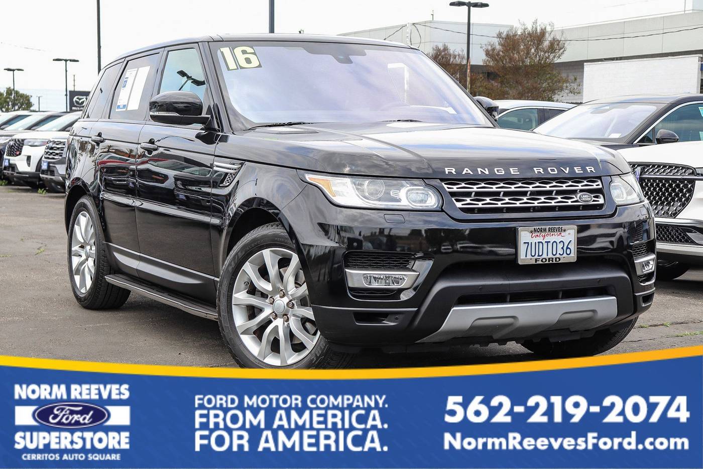 2016 Land Rover Range Rover Sport HSE — SUV — 43,246 mi — Cerritos, CA