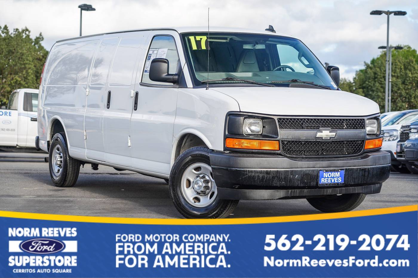 2017 Chevrolet Express Cargo Van Base — Cargo Van — 98,457 mi — Cerritos, CA