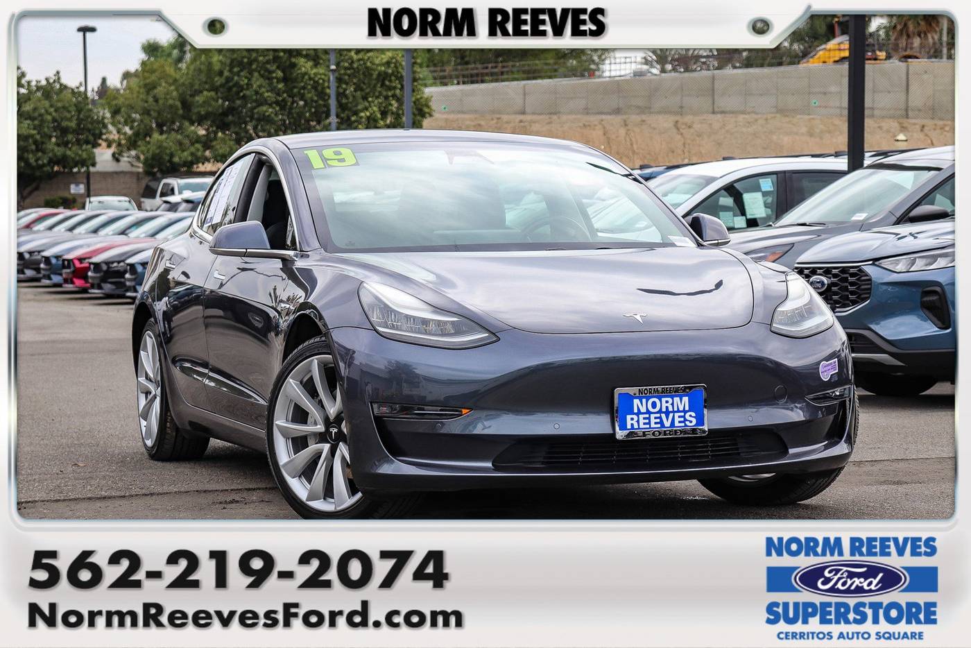 2019 Tesla Model 3 Long Range — Sedan — 81,028 mi — Cerritos, CA
