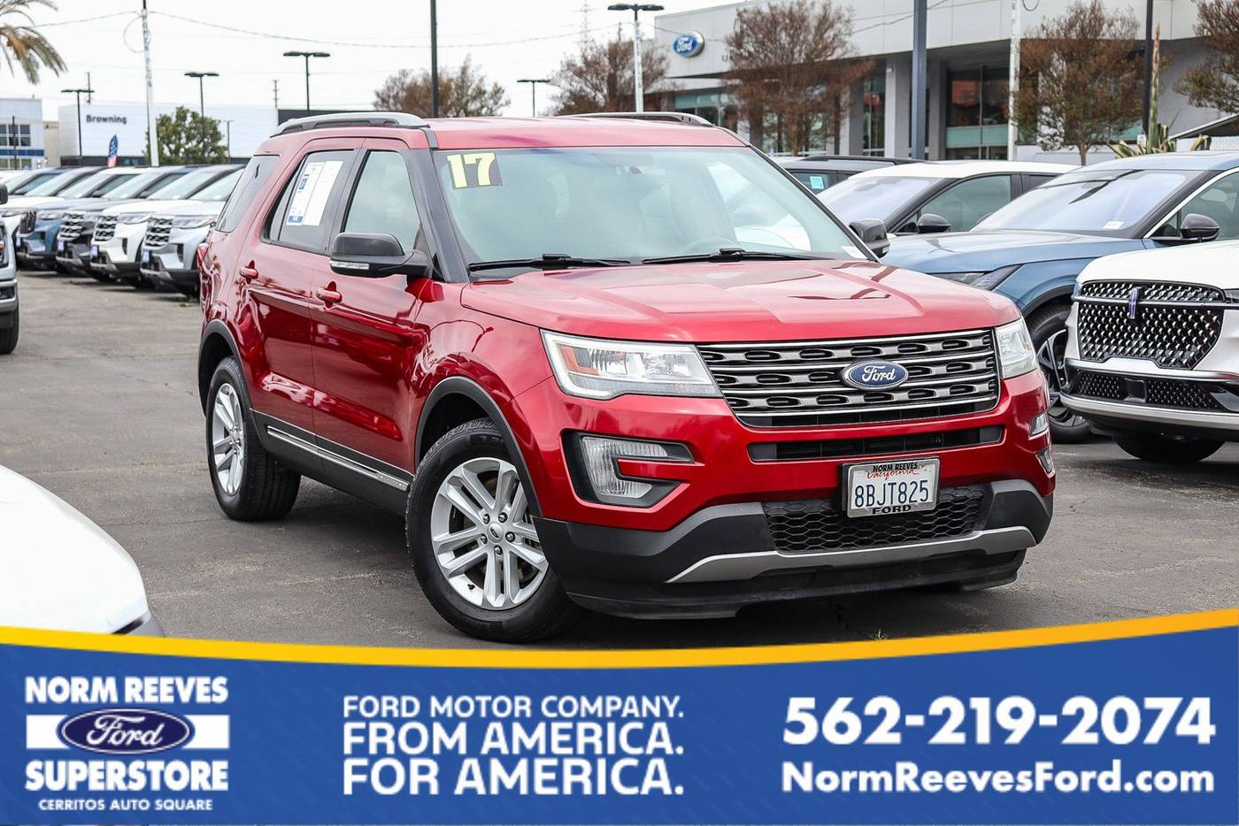 2017 Ford Explorer XLT — SUV — 108,595 mi — Cerritos, CA