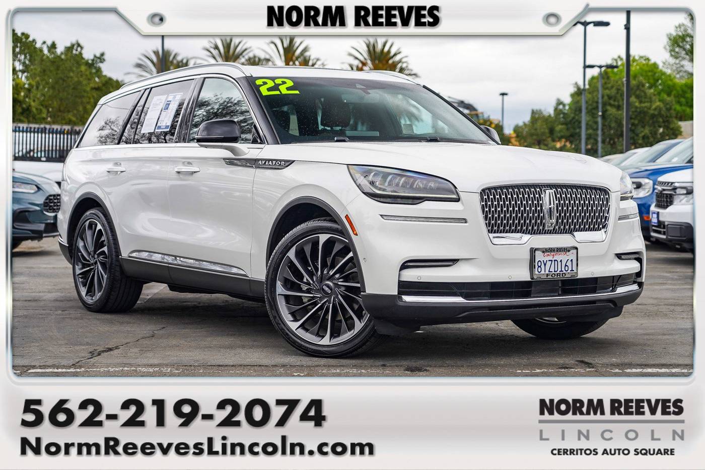 2022 Lincoln Aviator Reserve — SUV — 29,998 mi — Cerritos, CA