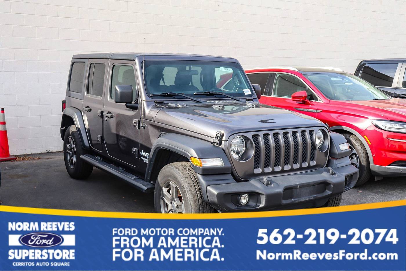 2019 Jeep Wrangler Sport S — SUV — 117,452 mi — Cerritos, CA
