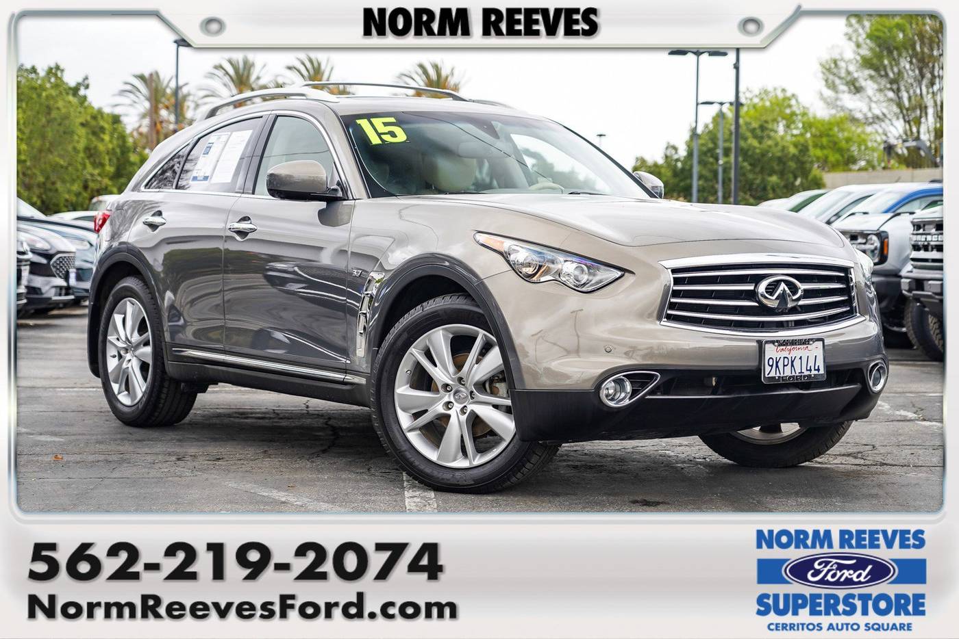 2015 INFINITI QX70 Standard — SUV — 58,521 mi — Cerritos, CA