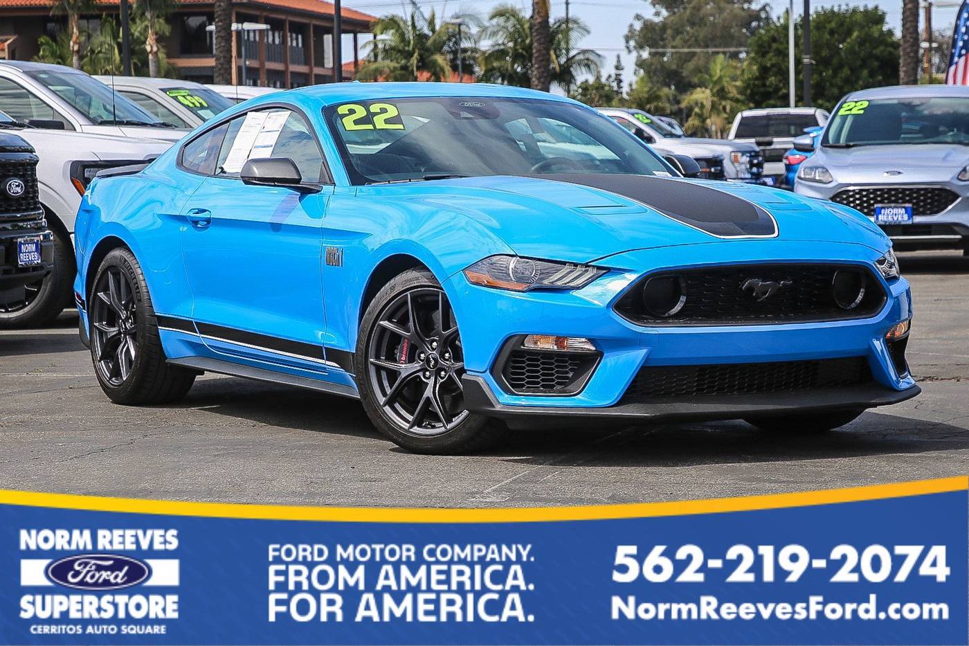 2022 Ford Mustang Mach 1 — Coupe — 7,225 mi — Cerritos, CA