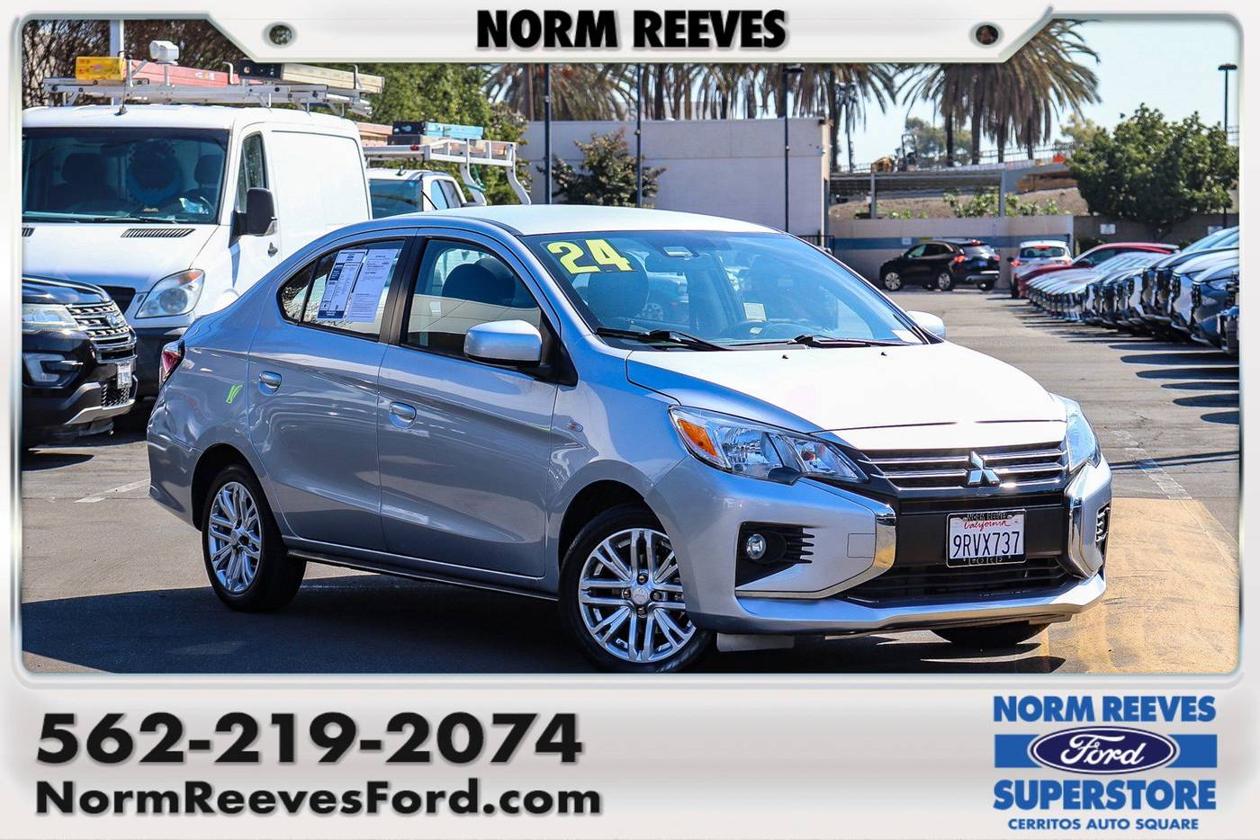 2024 Mitsubishi Mirage LE — Sedan — 21,860 mi — Cerritos, CA