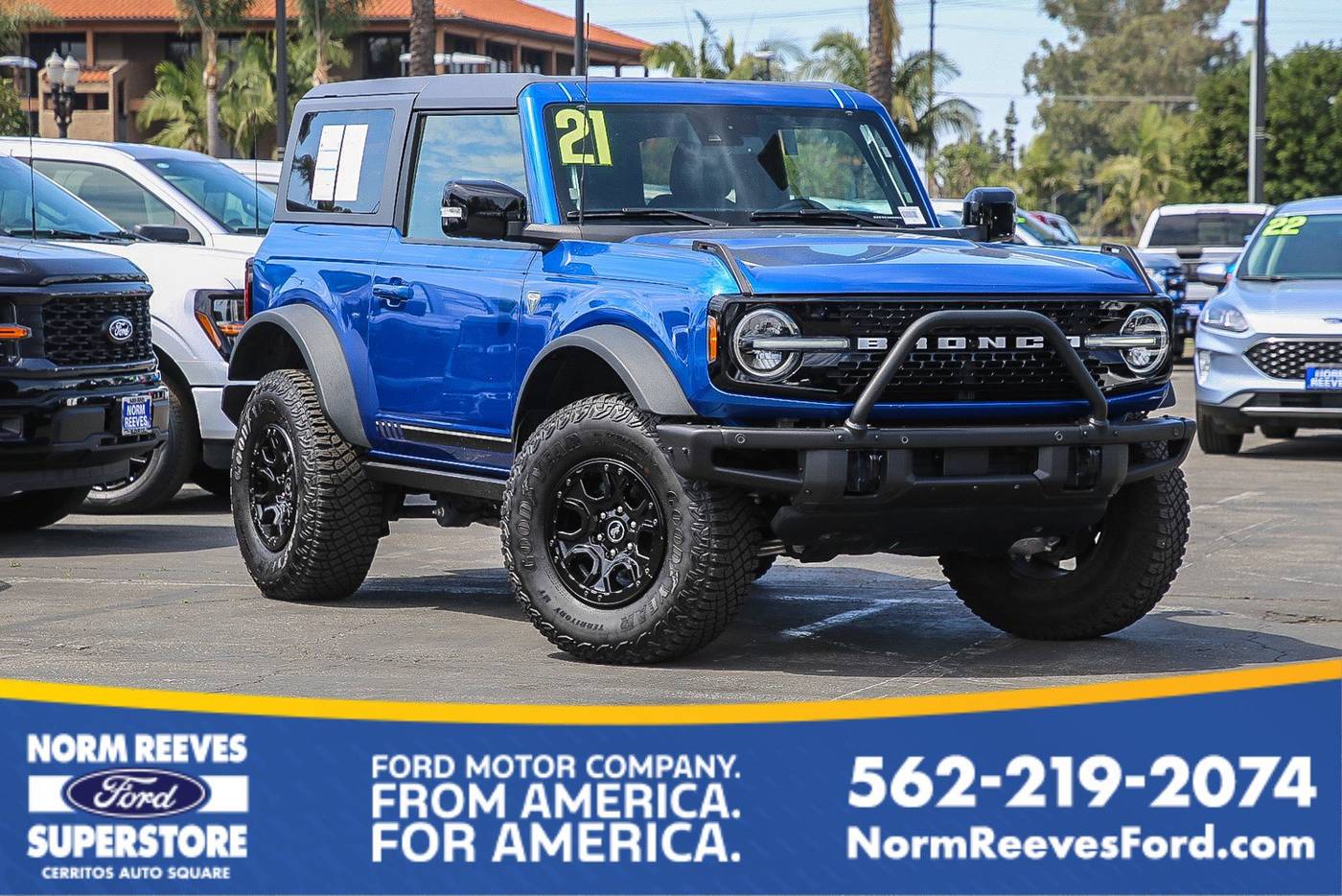 2021 Ford Bronco First Edition — SUV — 12,600 mi — Cerritos, CA