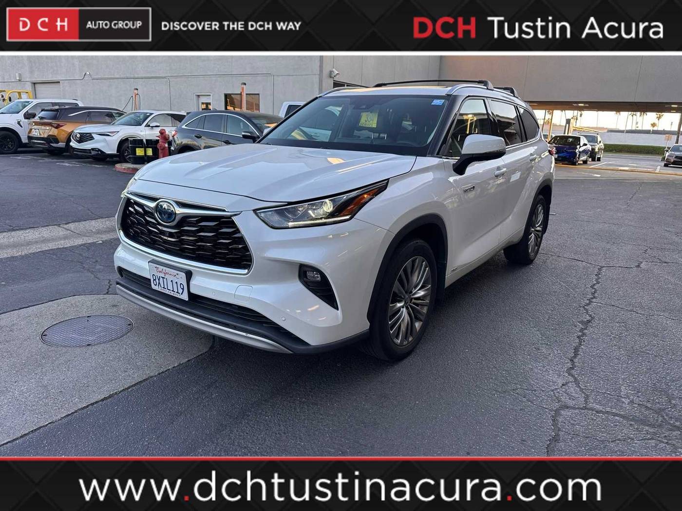 2021 Toyota Highlander Hybrid Platinum — SUV — 33,845 mi — Tustin, CA
