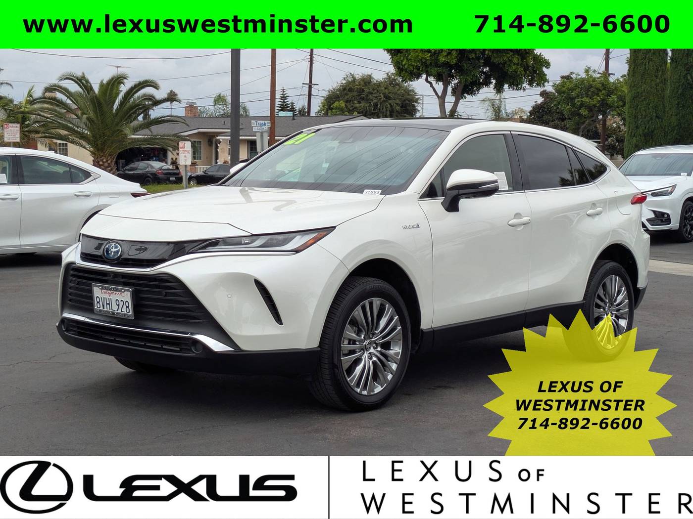 2021 Toyota Venza Limited — SUV — 29,887 mi — Westminster, CA