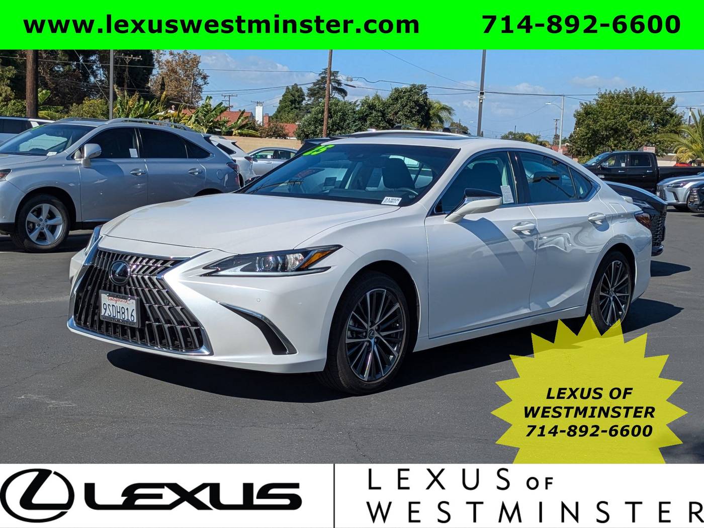 2025 Lexus ES ES 300h — Sedan — 7,720 mi — Westminster, CA