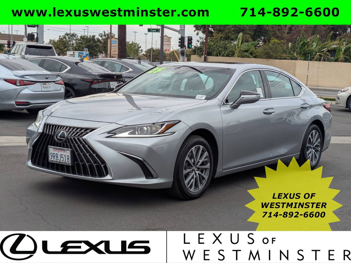2025 Lexus ES ES 350 — Sedan — 3,819 mi — Westminster, CA