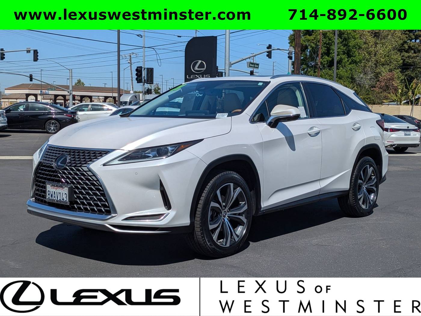 2021 Lexus RX RX 350 — SUV — 60,015 mi — Westminster, CA