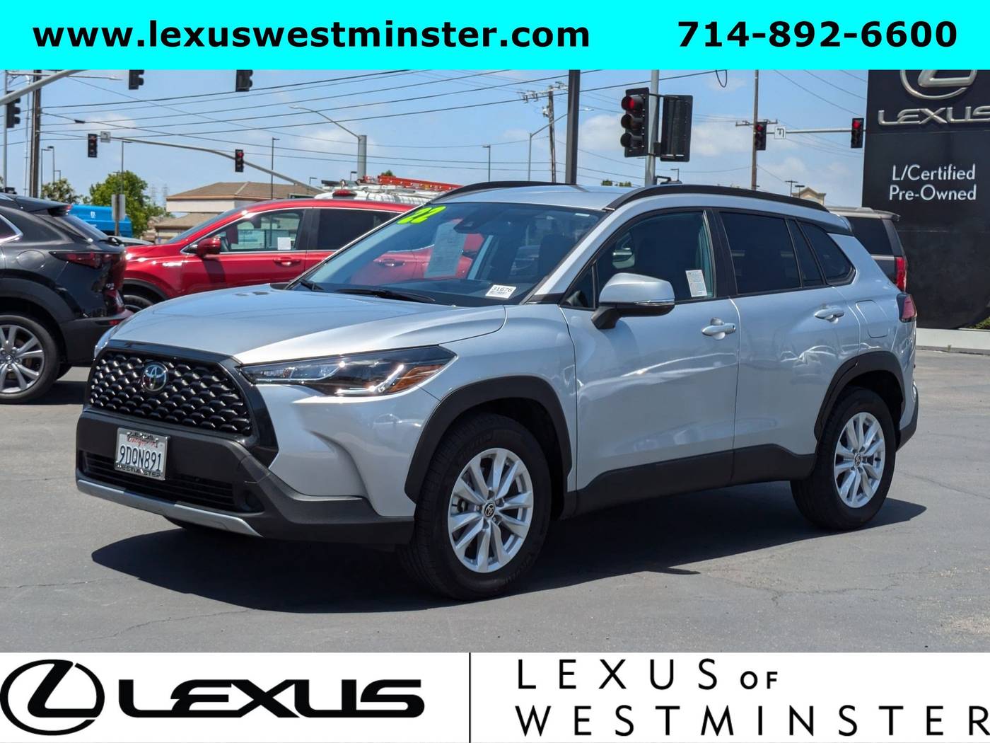 2022 Toyota Corolla Cross LE — SUV — 18,299 mi — Westminster, CA