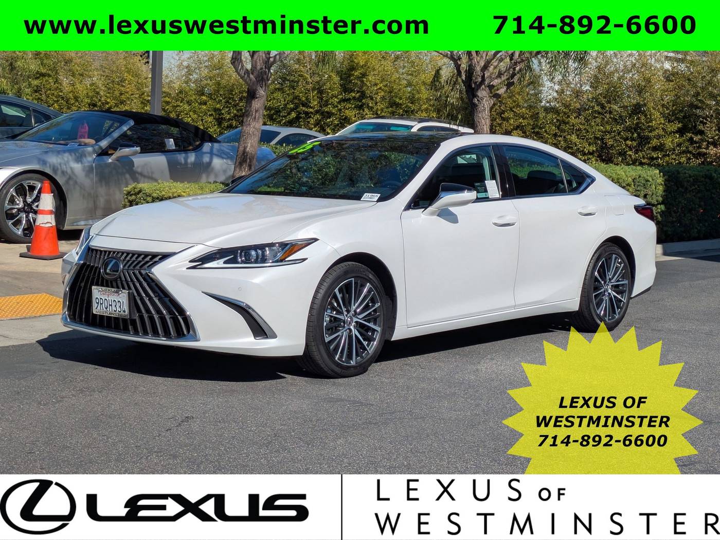 2025 Lexus ES ES 350 — Sedan — 5,267 mi — Westminster, CA