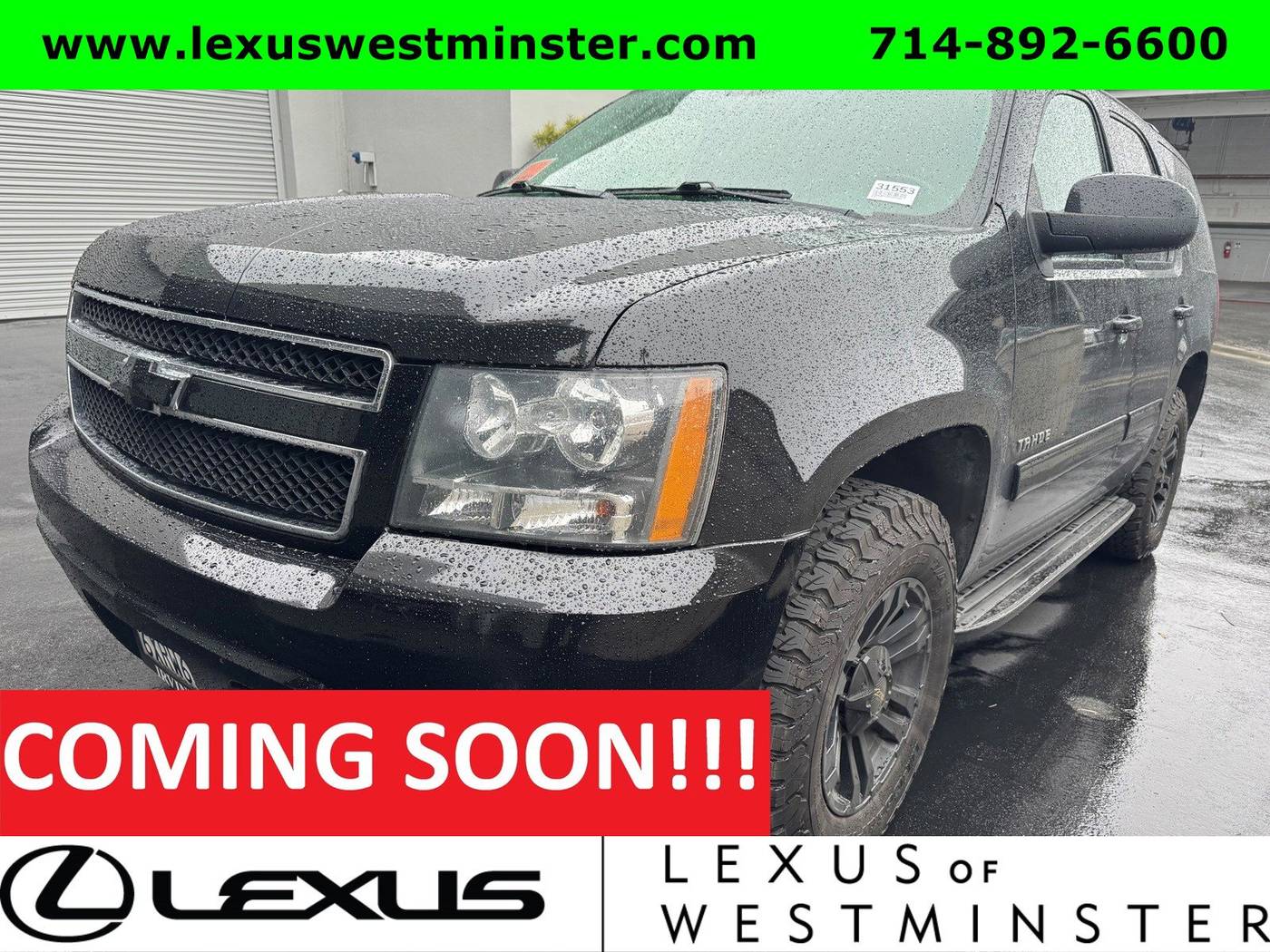2013 Chevrolet Tahoe LT — SUV — 133,144 mi — Westminster, CA