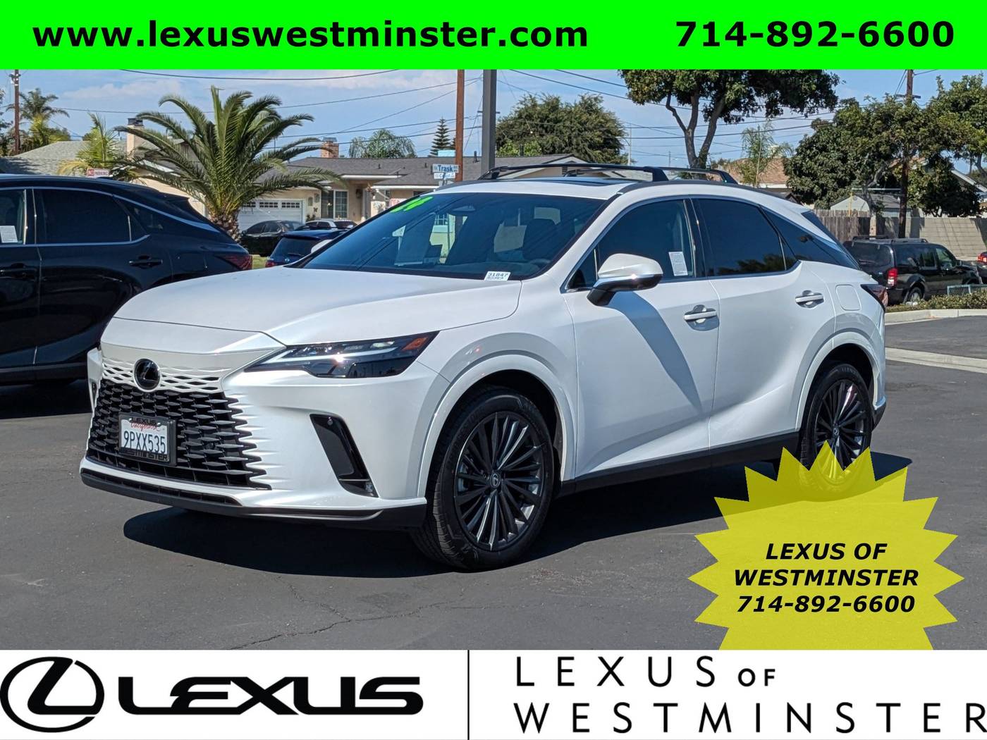 2024 Lexus RX RX 350 Premium — SUV — 10,859 mi — Westminster, CA