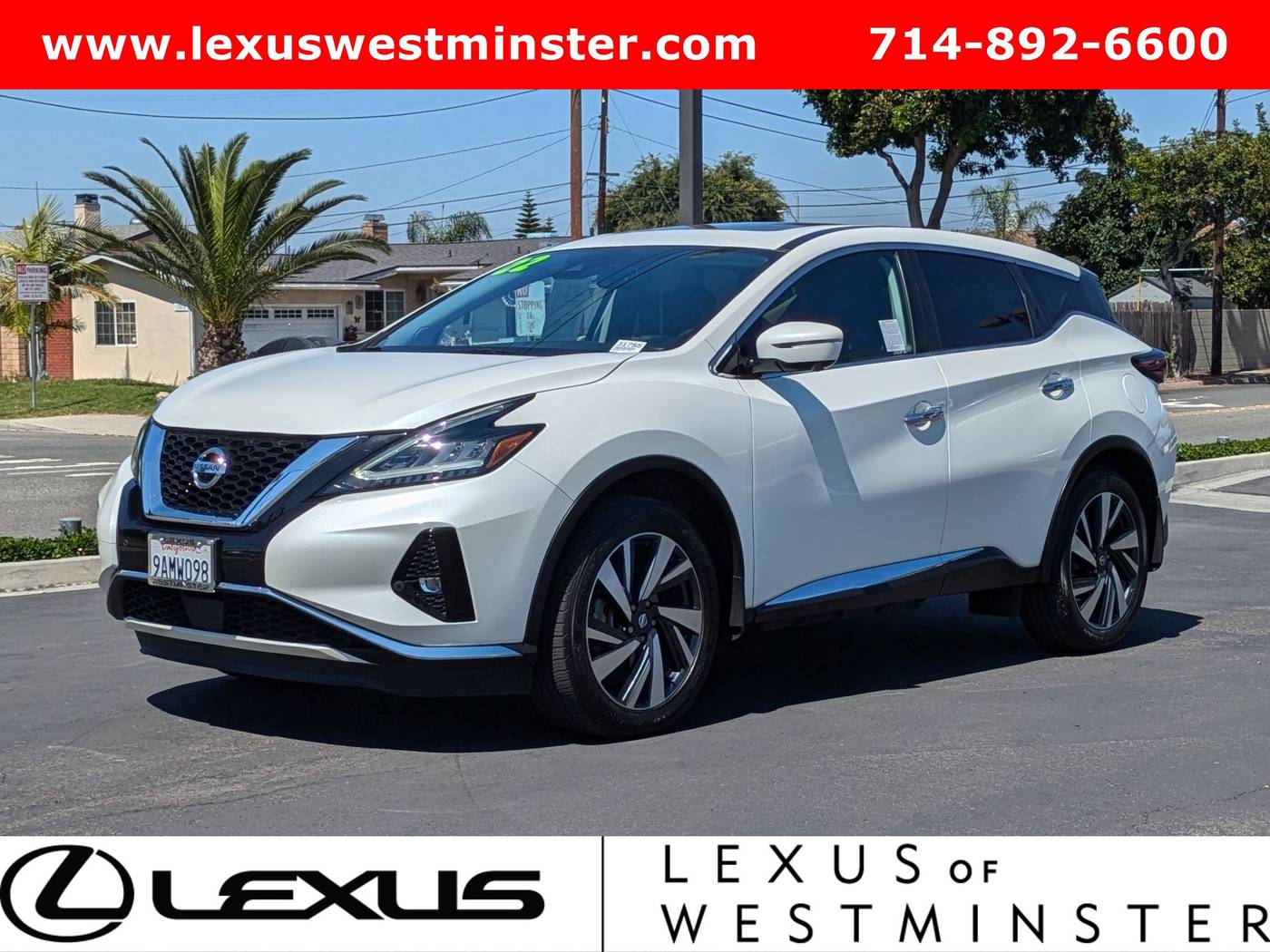 2022 Nissan Murano SL — SUV — 41,583 mi — Westminster, CA