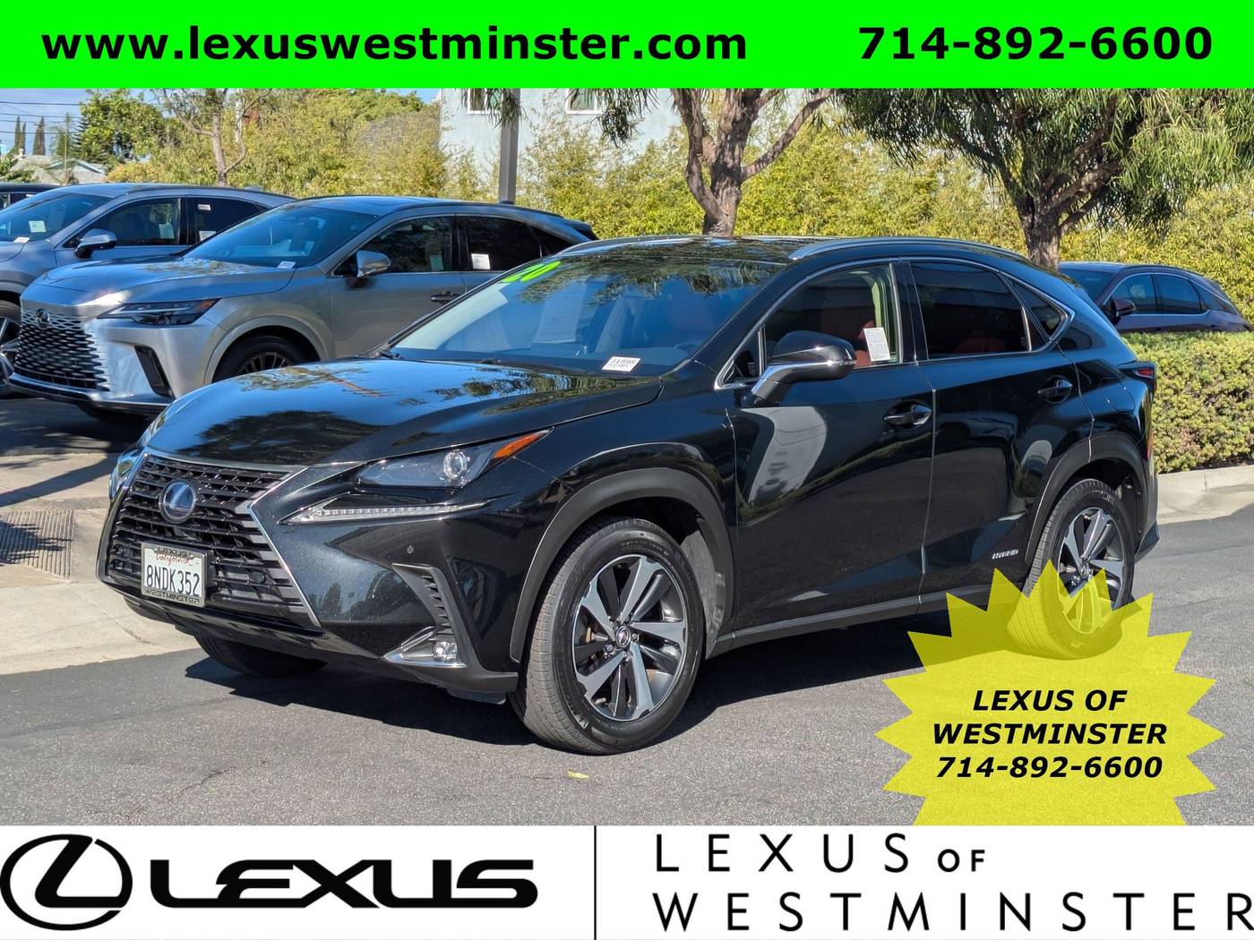 2020 Lexus NX NX 300h — SUV — 55,547 mi — Westminster, CA
