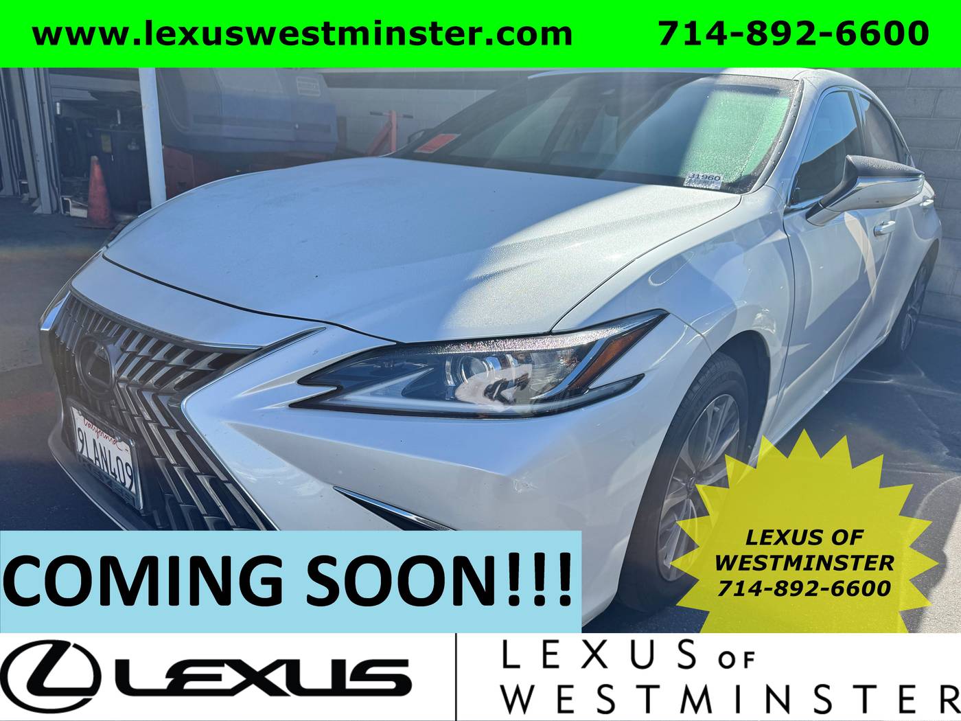 2022 Lexus ES ES 350 — Sedan — 43,690 mi — Westminster, CA