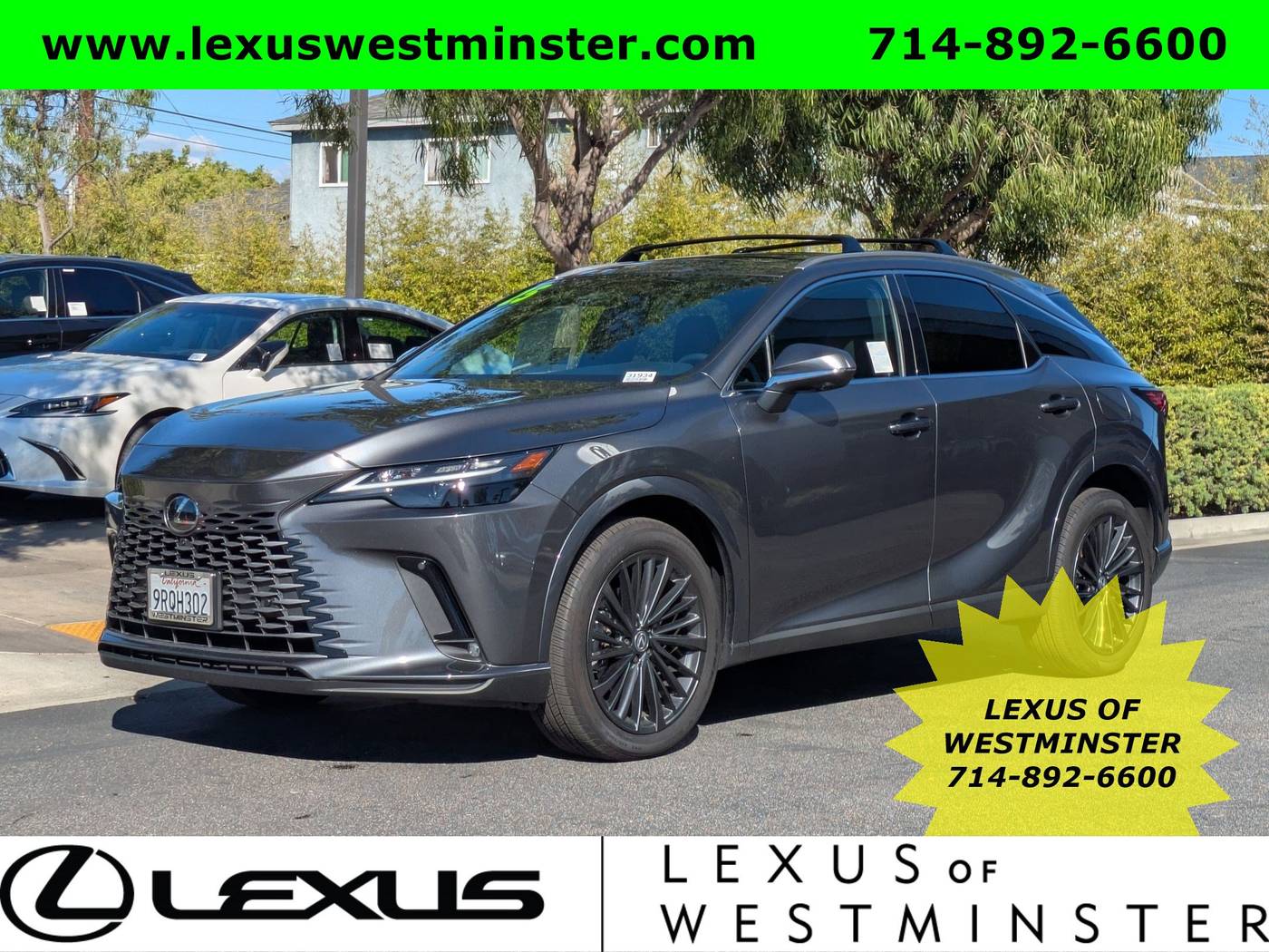 2025 Lexus RX RX 350 Premium — SUV — 9,317 mi — Westminster, CA