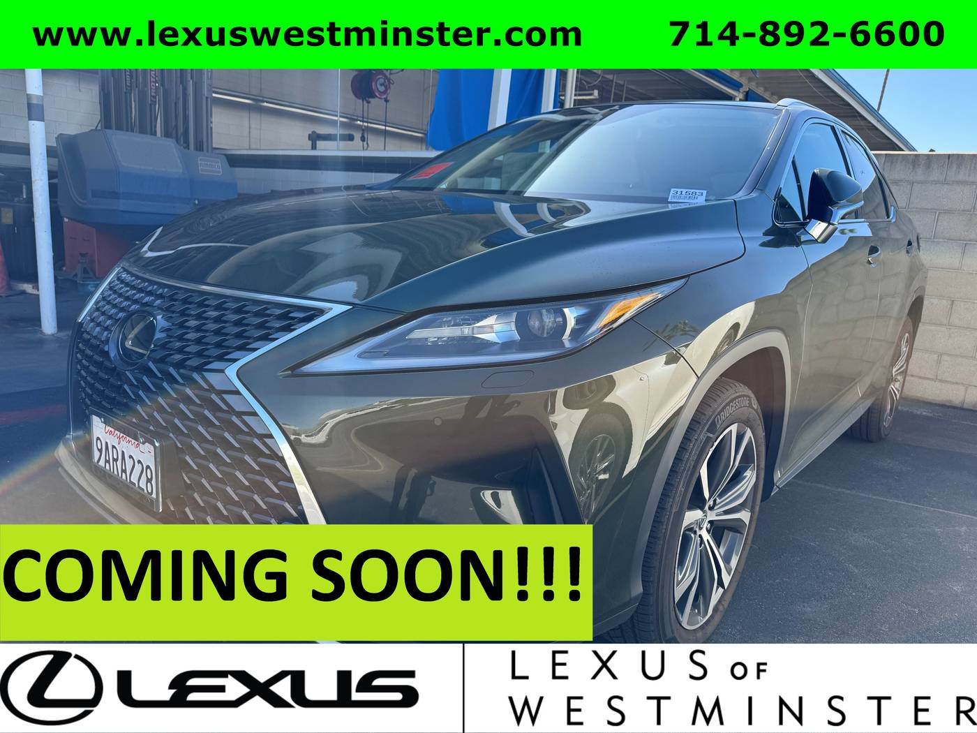 2022 Lexus RX RX 350 — SUV — 43,233 mi — Westminster, CA