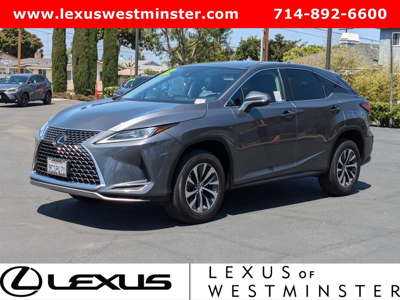 2022 Lexus RX RX 350 — SUV — 19,077 mi — Westminster, CA