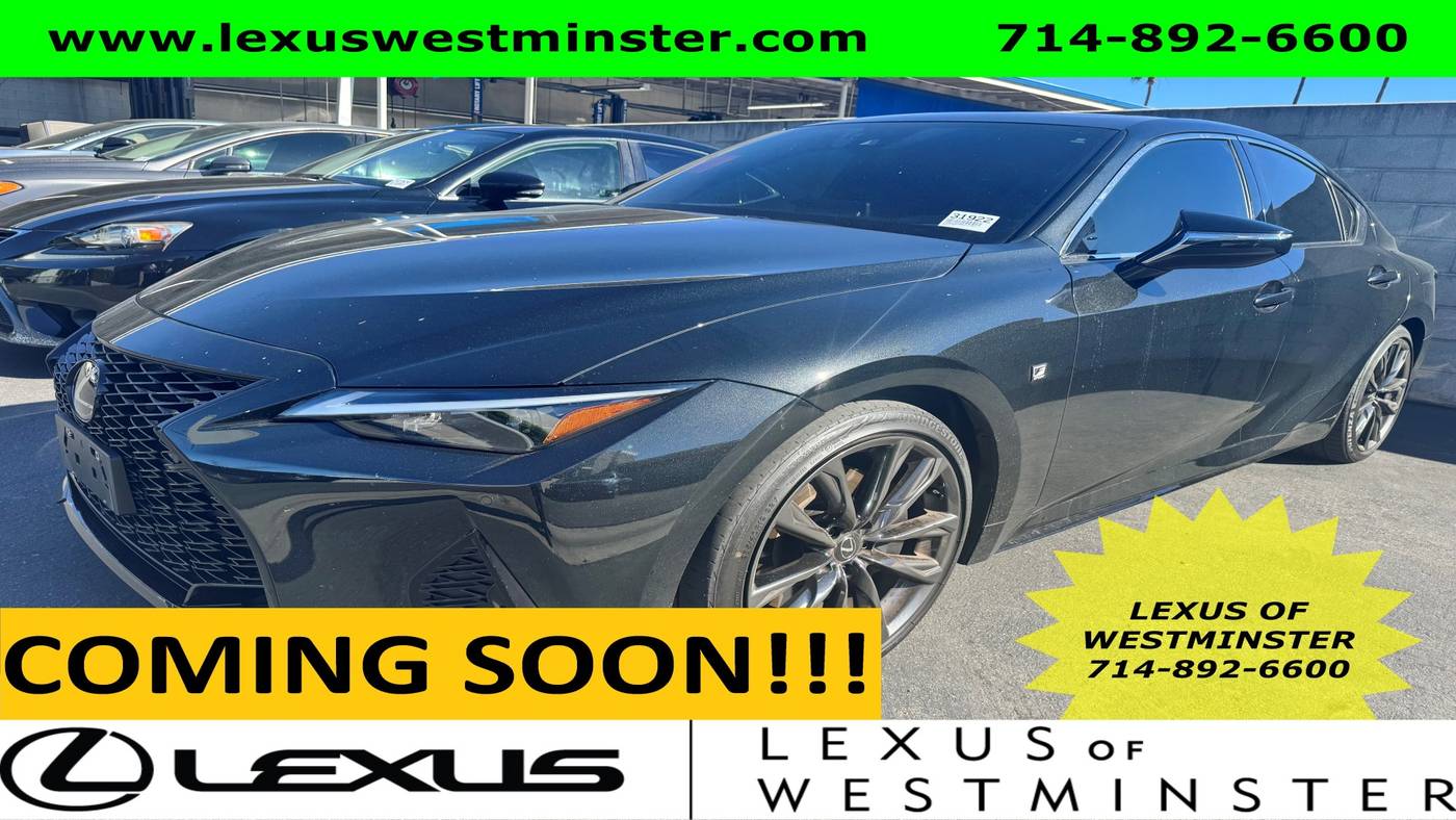 2024 Lexus IS IS 350 F SPORT — Sedan — 12,751 mi — Westminster, CA