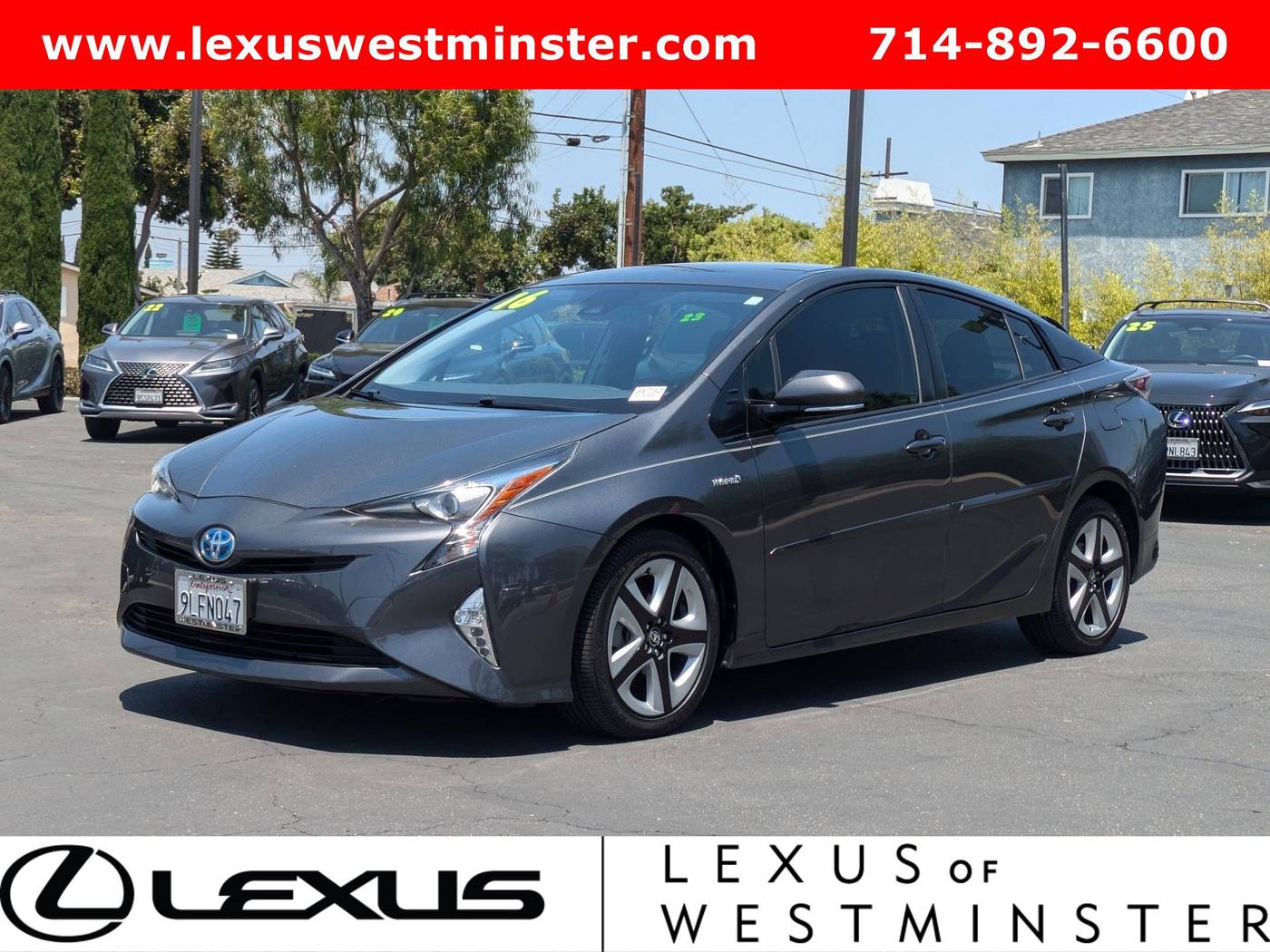 2016 Toyota Prius Three Touring — Hatchback — 103,373 mi — Westminster, CA