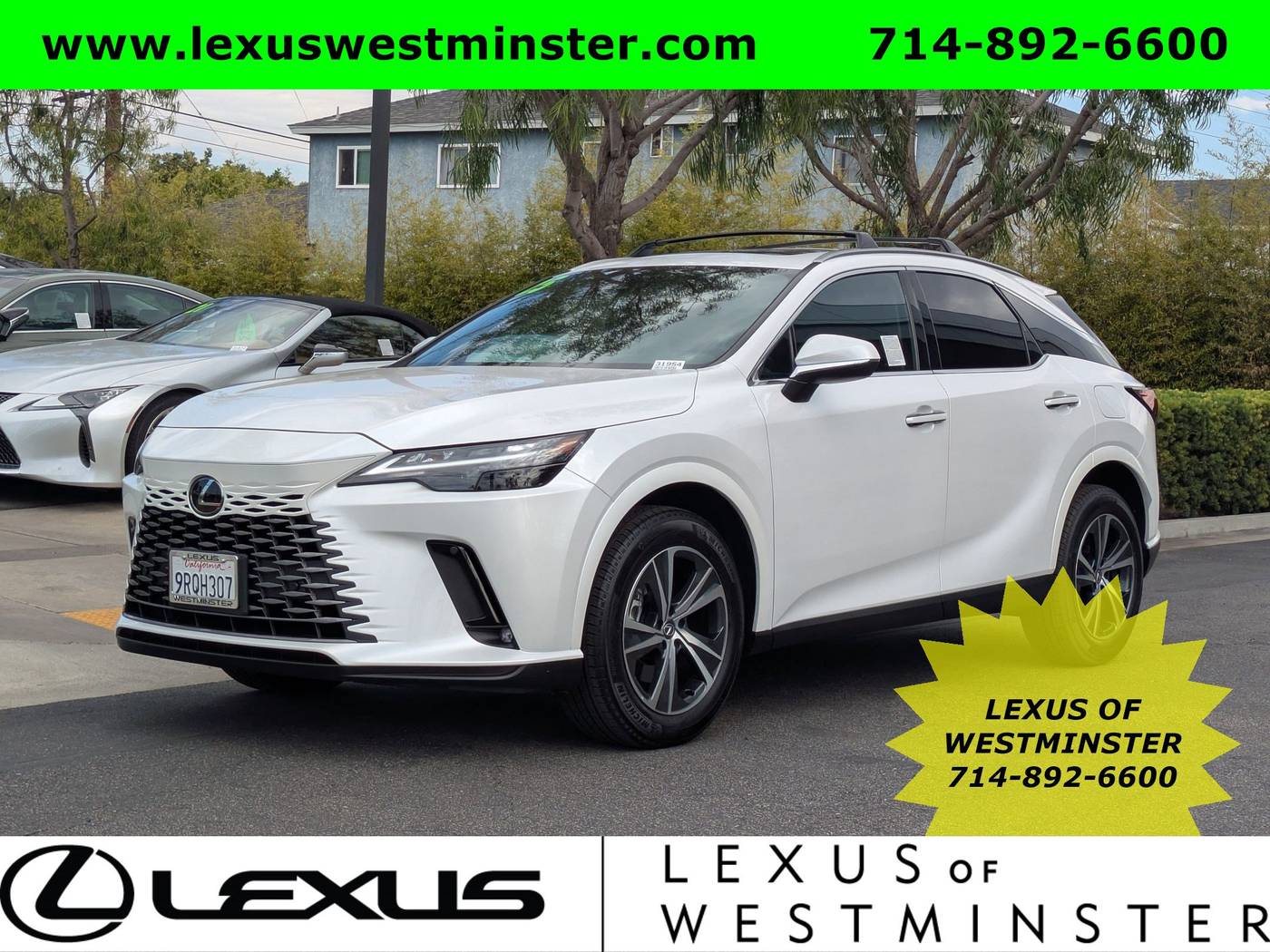 2025 Lexus RX RX 350 — SUV — 8,414 mi — Westminster, CA