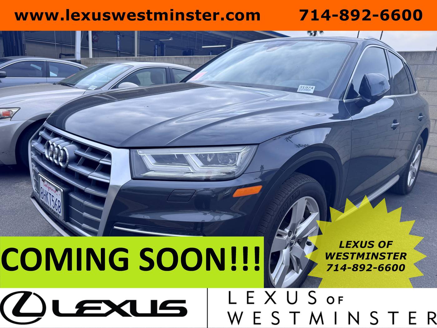 2018 Audi Q5 Premium Plus — SUV — 79,578 mi — Westminster, CA